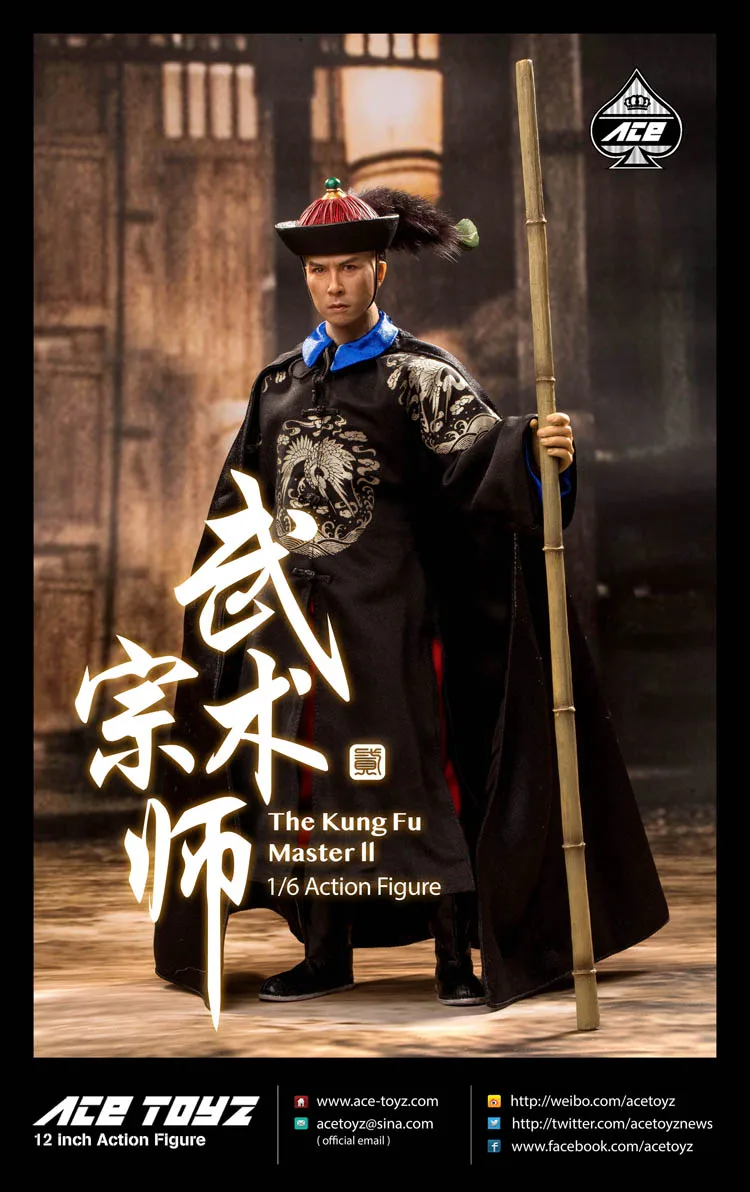 

ACE toyz AT-008 1/6 Huang Feihong Donnie Yen full set of action figures