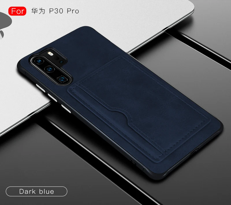 Чехол для телефона из искусственной кожи с подставкой для huawei P30 P20 mate 20 Pro Lite Nova3E 4E ультра тонкий роскошный протектор телефона с отделением для карт