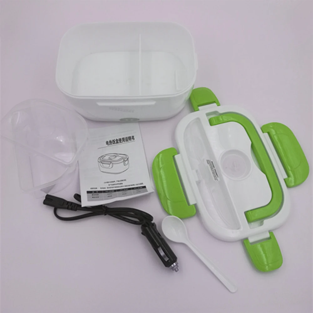 

Mini Cooker Potable Picnic Lunch Cabinet Box Keep Wram Food Container Electrical Heating Bento Box For School Offce Home Vehicle