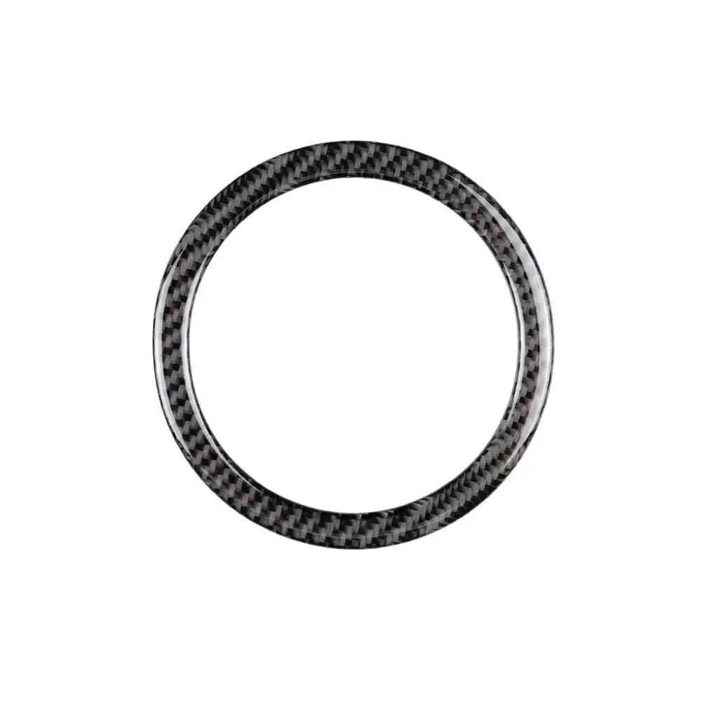 Carbon Fiber Steering Wheel Sticker Decal Car Accessory for Mini Cooper JCW
