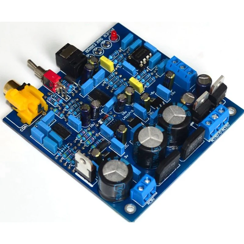 Цифровой декодер AK4396 + CS8416 DAC 24 бит 192 кГц оптоволоконный коаксиальный сигнал вход
