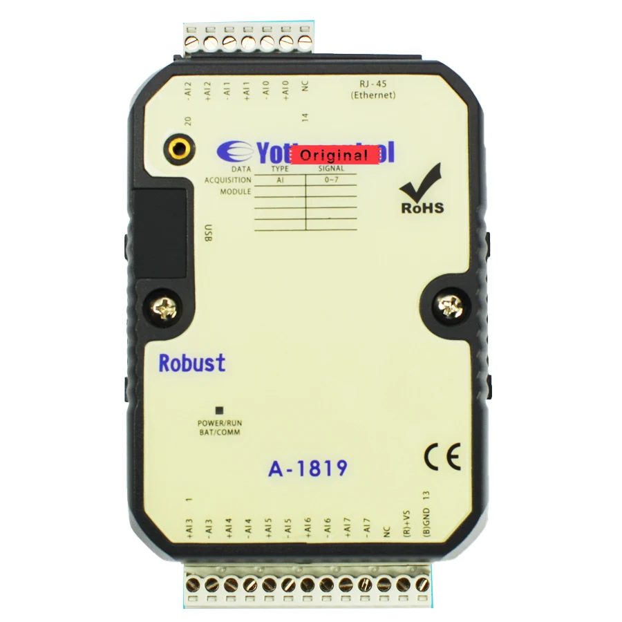 

8AI аналоговый модуль сбора данных Ethernet I/O Модуль сбора данных Удаленная передача аналоговый в Ethernet