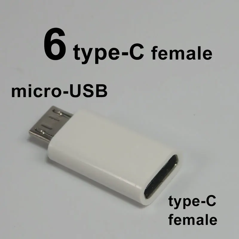 Адаптер конвертера OTG с разъемом типа C Мама на micro USB Папа мама 3 0 мама|Кабели