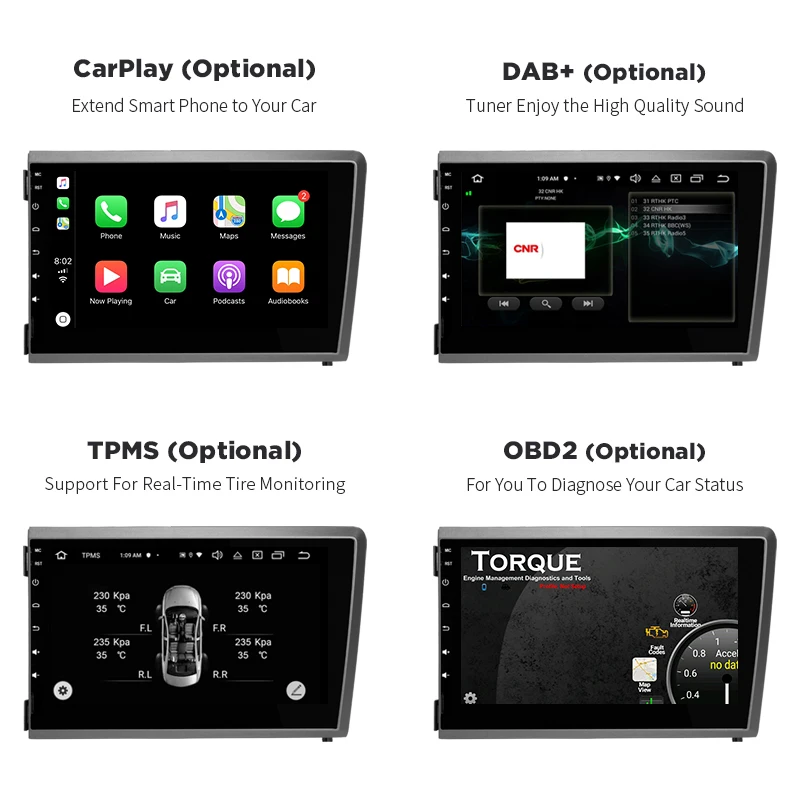 DSP 8 core 4G 64G 2 Din Android 10 Car Multimedia player DVD GPS audio For VOLVO S60 V70 XC70 radio PC Stereo obd2 DVR | Автомобили и