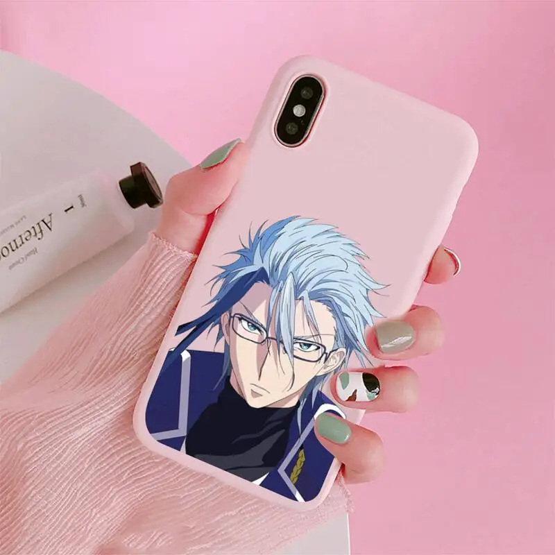 

Anime Plunderer Phone Case For iphone 12 11 Pro Max Mini XS 8 7 6 6S Plus X SE 2020 XR Matte Candy Pink Silicone cover