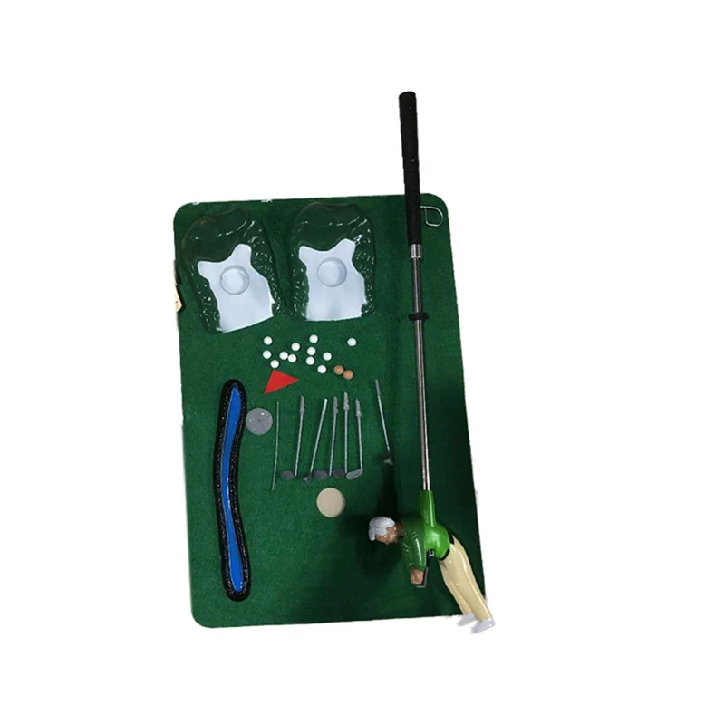 

Mini Golf Club Games Kids Toy Mini Simulation Golf Set for Children Indoor Golf Parent-Child Interaction Game