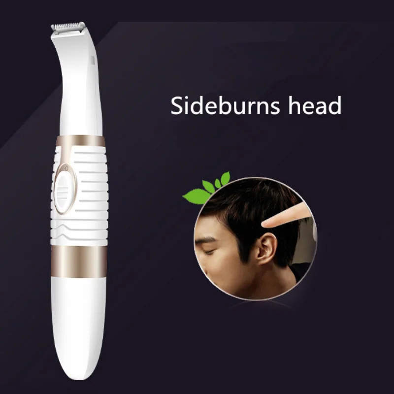 Электрический триммер для волос в нос Kemei беспроводной уход за ушами лица бровей