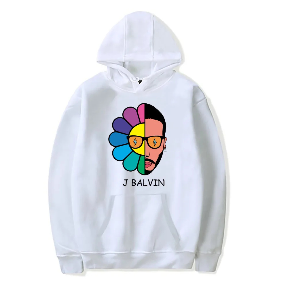 2021 Fashion  J BALVIN Hoodie J BALVIN Sweatshirts Women/Men Tracksuits Long Sleeve Sweatshirt