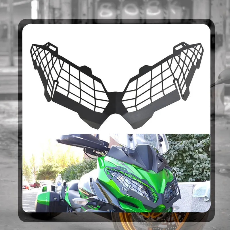 

For KAWASAKI Versys 650 1000 KLE Versys650 KLE650 2015-2020 Motorcycle Headlight Protector Grille Guard Cover Protection Grill