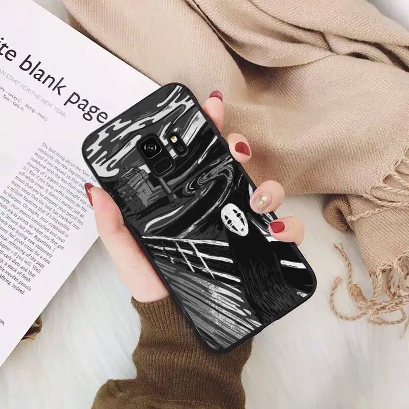 

No Face Man Japan Cartoon Spirited Away Phone Case For Samsung Galaxy S5 S6 S7 S8 S9 S10 S10e S20 edge plus lite