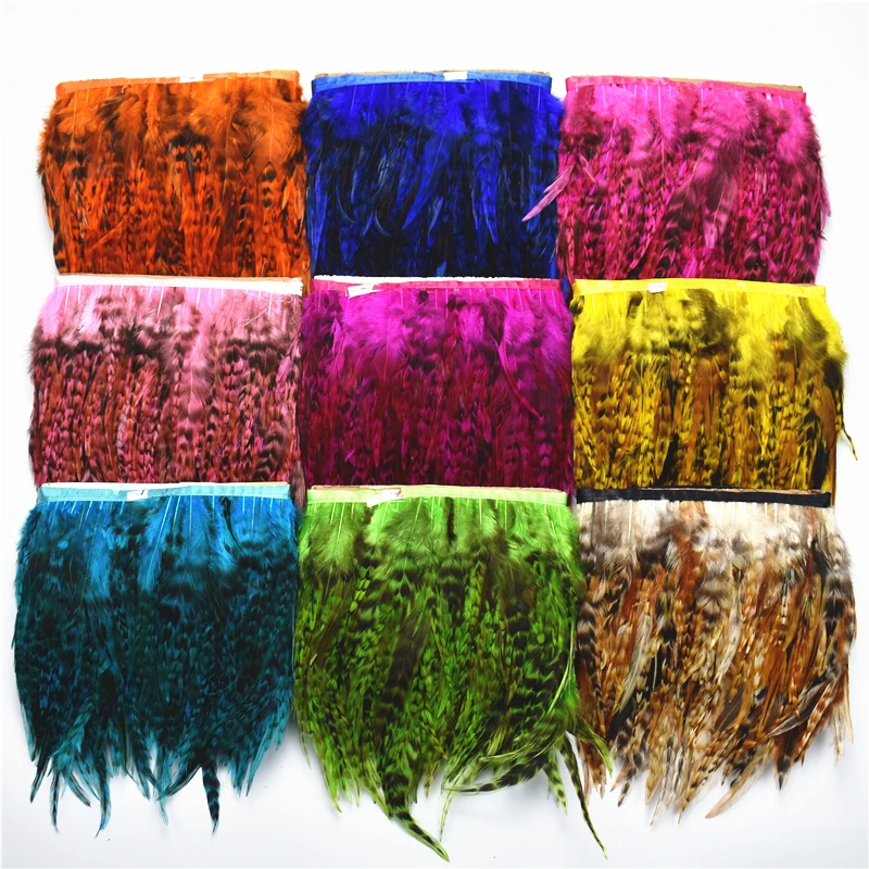 10 метров перья фазана отделочные петушиные для одежды отделка перьев индейки
