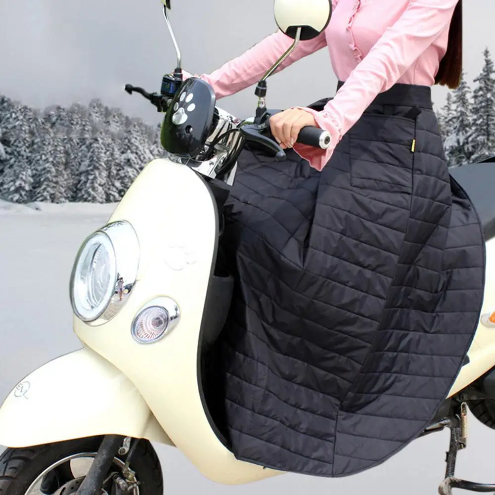 

Skirt Cycling Leg Apron Electric Car Windshield Scooter Windproof Rainproof Plus Velvet Thickening Thermal Knee