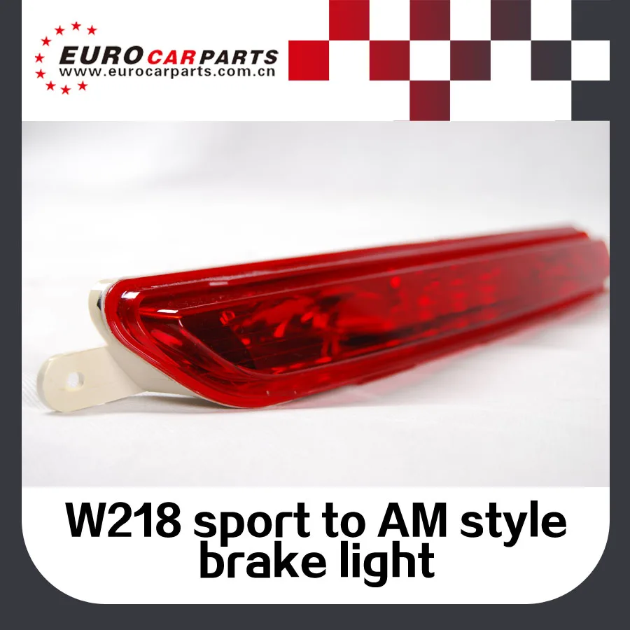 Диффузор CLS63 подходит для MB CLS-class CLS350 CLS550 sport line to A style PP с стоп-сигналами и
