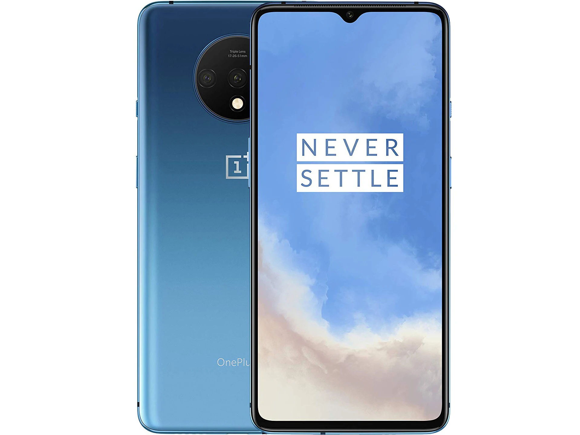 New Original OnePlus 7T 7 T 8GB 128GB phone 48MP Triple Camera 6.55" AMOLED Screen NFC Snapdragon 855 Plus Octa Core telephone oneplus best model