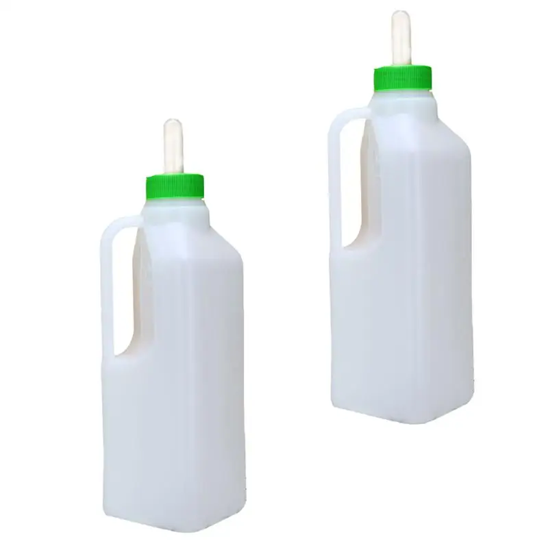 

2pcs Sheep Feeder Nursing Bottle Feeding Bottle Milk Feeder for Piglet Sheep Lamb