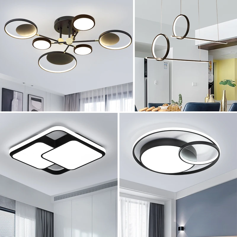 Светодиодный потолочный светильник современная лампа для гостиной спальни