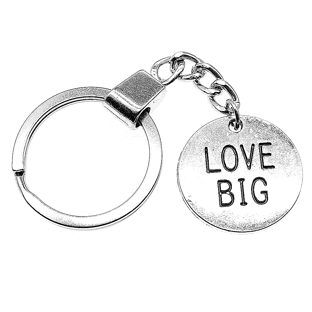 Модные подвески в античном стиле серебряного цвета 25x25 мм большая круглая