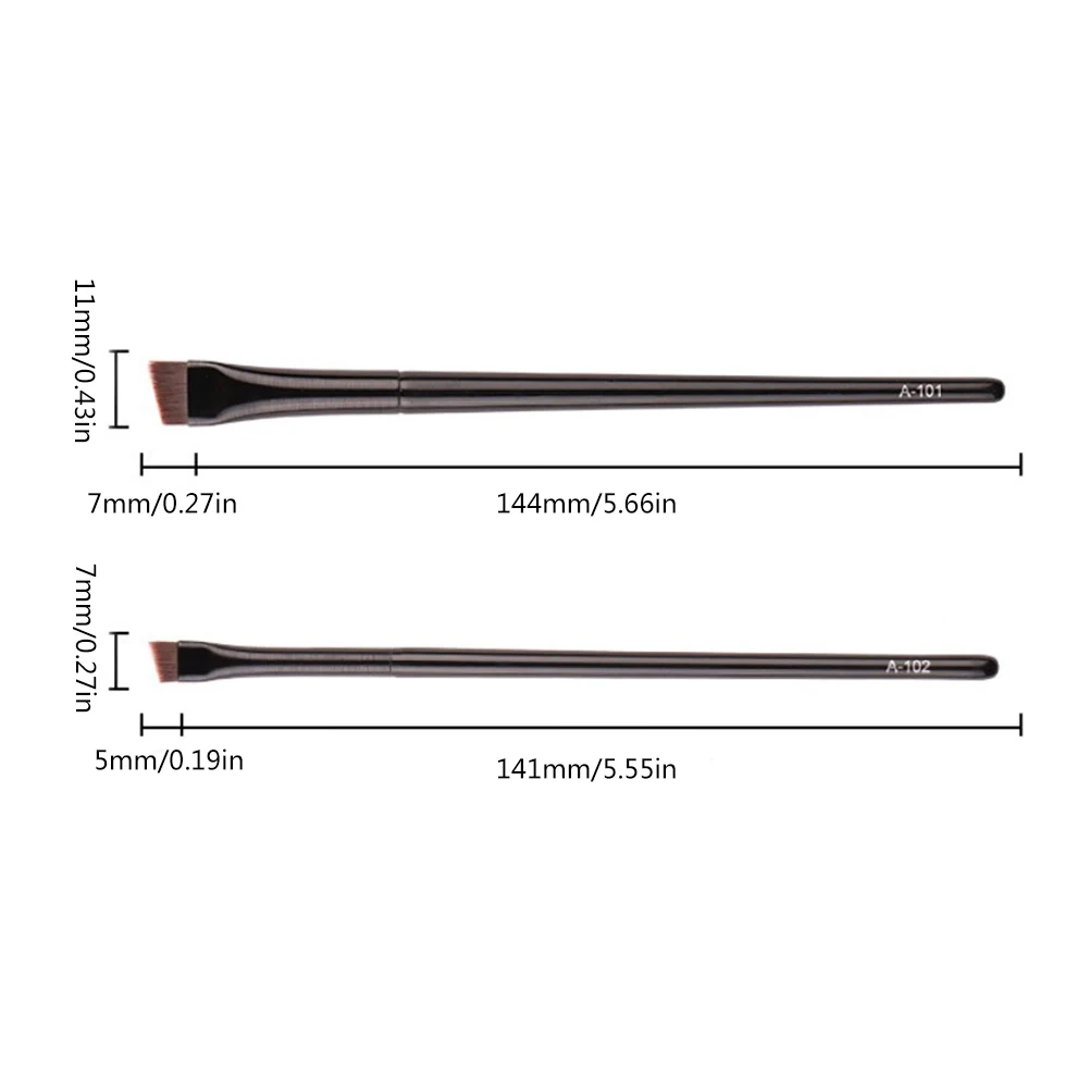 

Makeup Brusheyeliner Eyeshadow Concealer Angled Knife Edge Eyebrow Brush Eyeliner Brush Eye Makeup Makeup Tool Brush