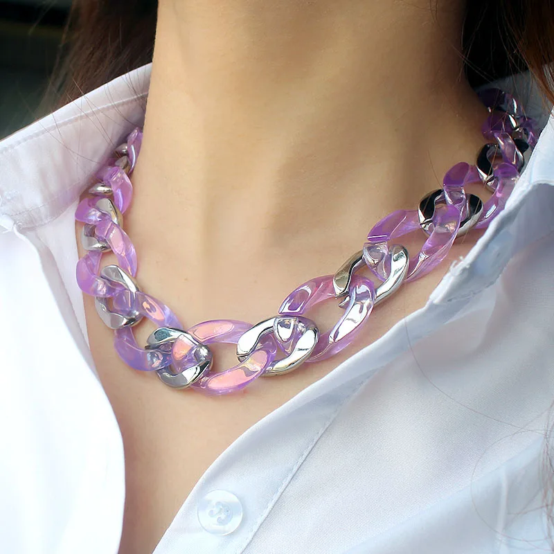 

Antique Jewelry Sweater Necklace Chain Link DIY For Women Pendant Necklace Men Necklace Mashup Jewelry