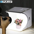 Лайтбокс PULUZ с 2 светодиодами, лайтбокс, мини Лайтбокс для фотостудии, набор лайтбоксов и 6 цветных фонов