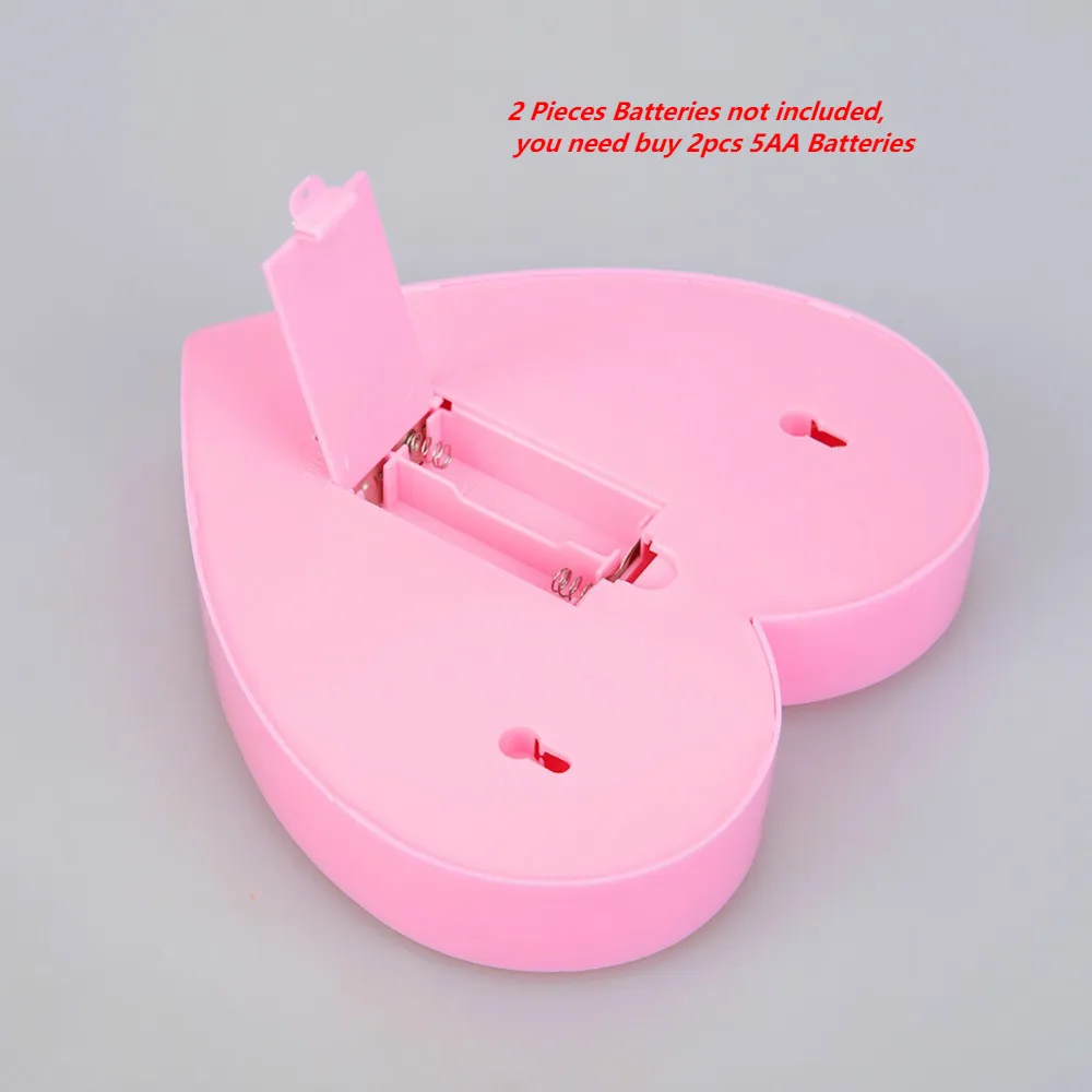 Светодиодный знак загорания света Love Heart для ночного освещения свадьбы дня
