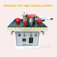 portable manual curved shaped woodworking machinery mini edge banding machine for furniture