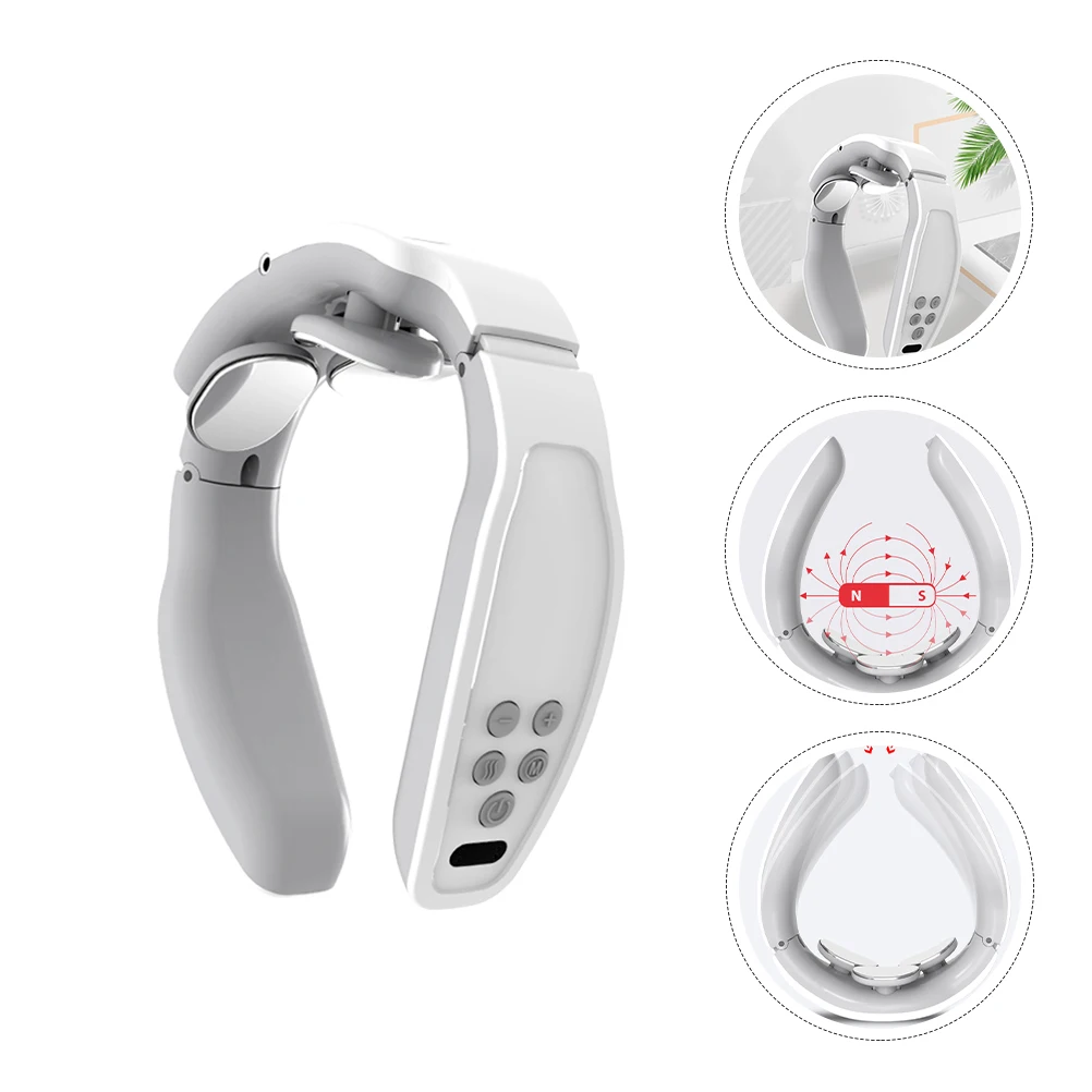

Convenient Practical Rechargeable Comfortable Neck Massage Tool Neck Massager Electric Neck Protector