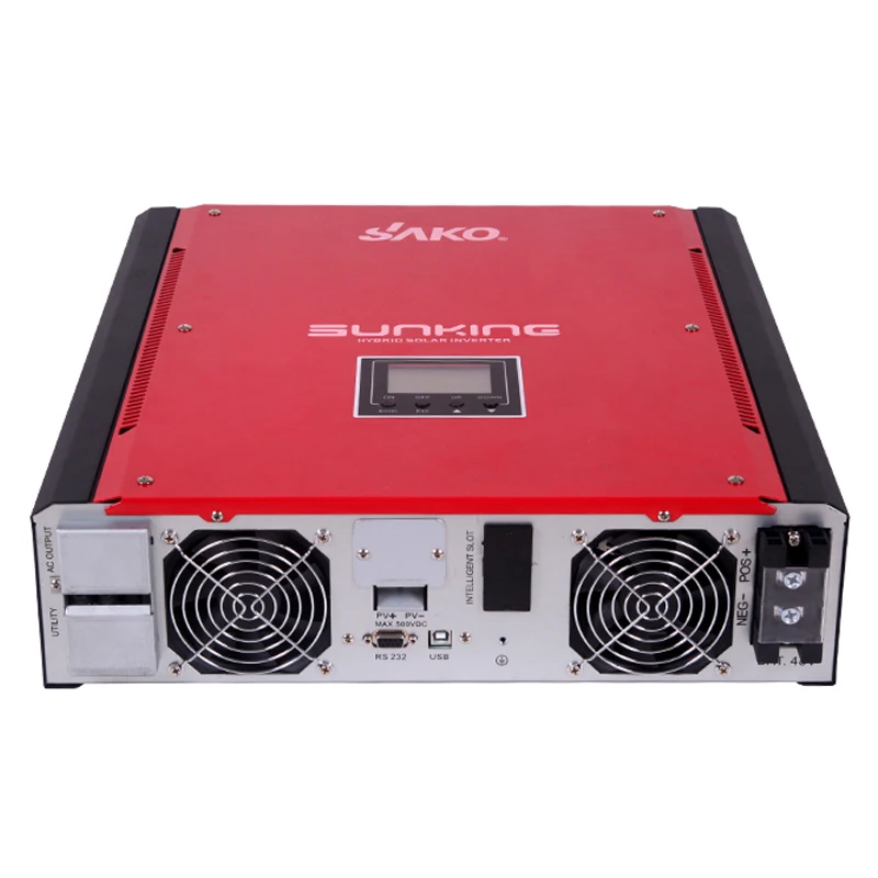 

Grid Hydrid Solar Inverter 5000W solar power inverter on grid off grid hybrid power inverter 5kw 220V