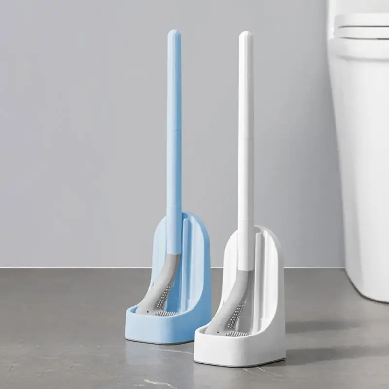 

Long Handle Toilet Cleaning Brush ,Silicone Toilet Brushes For Bathroom,Toilet Cleaning Brush,Bendable Silicone Brush Head