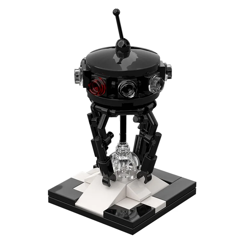 

Space Series Wars Mini Imperial Probe Droid-UCS Scale Robot Building Blocks Bricks MOC Creative Model Kid Diy Toys Birthday Gift