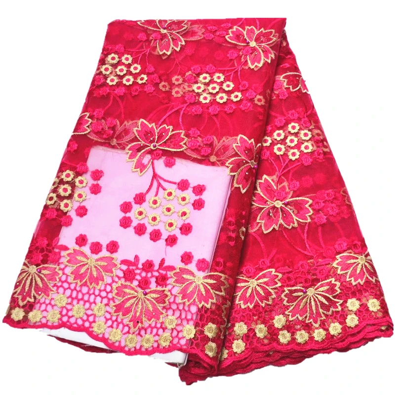 Лидер продаж нигерийская кружевная ткань зеленое Тюлевое кружево с бусинами и