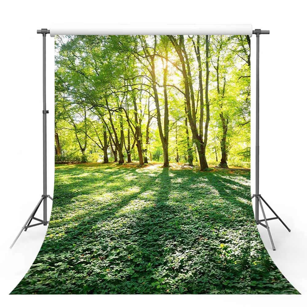 

Avezano весенне-летний фон для фотосъемки лес зеленые деревья природный пейзаж фоны для фотостудии фотозон Декор реквизит