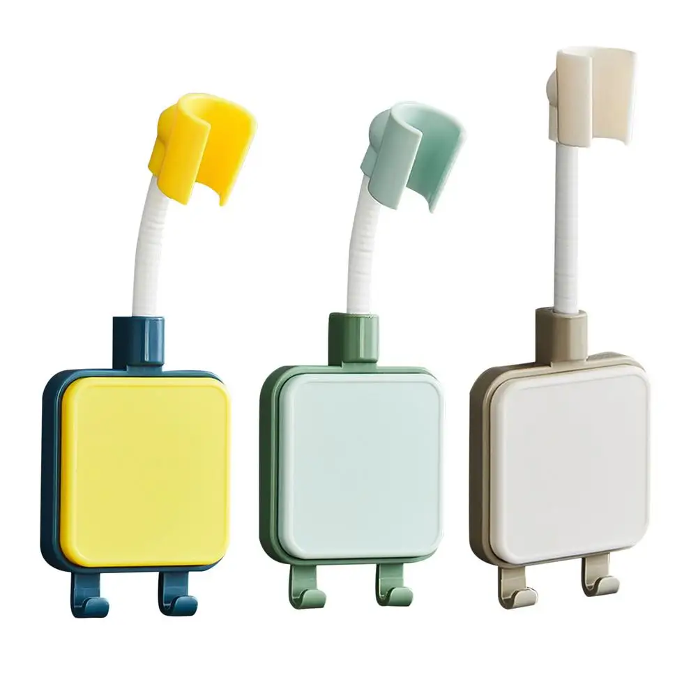 

Разноцветный кронштейн для душа, регулируемая универсальная неперфорированная настенная присоска, аксессуары для ванной комнаты