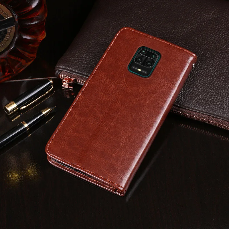 Кожаный чехол книжка для Xiaomi телефона с диагональю 6 67 дюйма деловые Чехлы