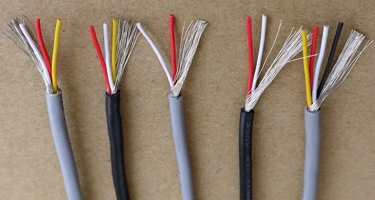 

26AWG 2Cores UL2547 Multicores Controlled Cable Shielding Wire Headphone