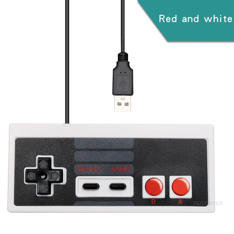 Лидер продаж классический USB-контроллер игровой геймерский джойстик для NES Windows