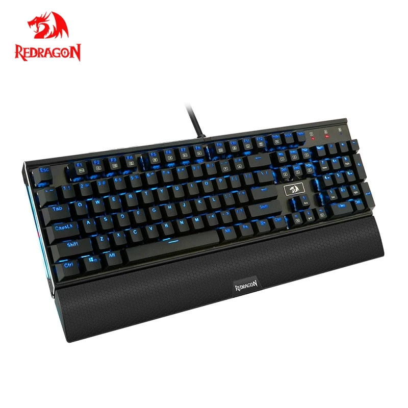 Redragon K567 RGB USB Механическая игровая клавиатура эргономичный светодиодный ключ с подсветкой полный ключ anti-ghosting 104 Проводная компьютерная игра