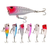 hard artificial fishing lure mini popper 40mm 3g floating wobblers japan design for perch