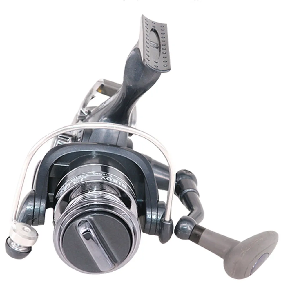 Carp New Front Rear Double Brake Saltwater Fishing Spinning Reel Speed ratio 5.5:1/5.1:1 Metal Spool FR2000-6000 | Спорт и