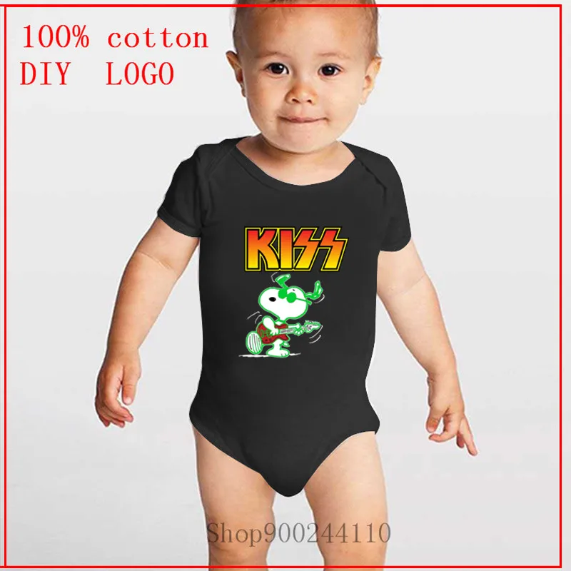 

Группа Kiss Музыкальный детский комбинезончик облегающий костюм для малышей летний для новорожденных унисекс комбинезон для детей, Ropa de bebe, к...