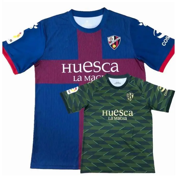 

2020 2021 SD Huesca Soccer Jerseys Huesca Mir Ontiveros Sergio Gmez home away 3rd 20 21 football shirt S-2XL