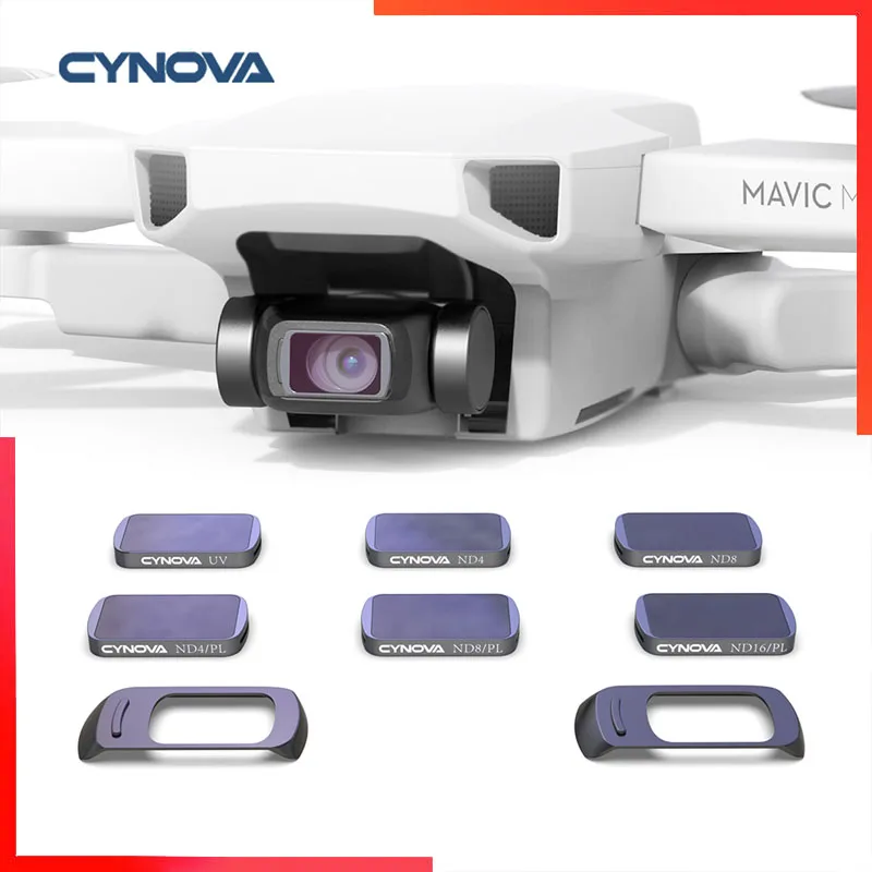 Фильтр для объектива CYNOVA DJI Mavic Mini SE/Mini 2 UV ND4 ND8 ND16 ND32 CPL ND/PL |