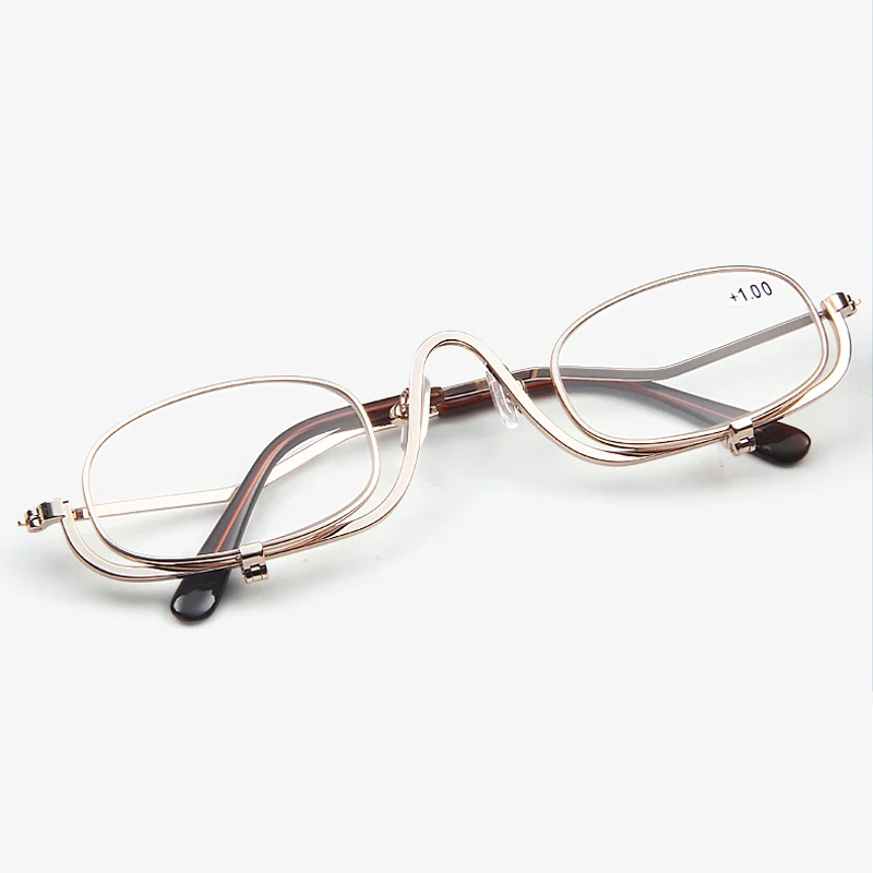 Складные увеличительные очки Zilead для макияжа с откидной линзой чтения