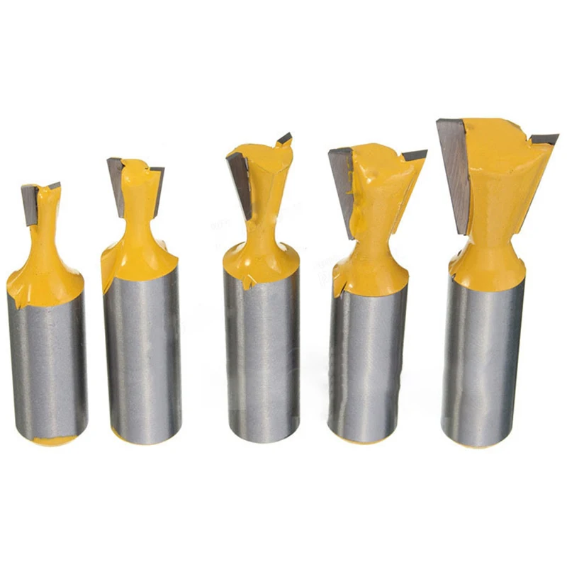 

1/2 Inch Shank Straight Dovetail Joint Router Bit For 1/2*1/4, 1/2*3/8, 1/2*1/2, 1/2*5/8, 1/2*3/4, Woodworking Cutter Tool