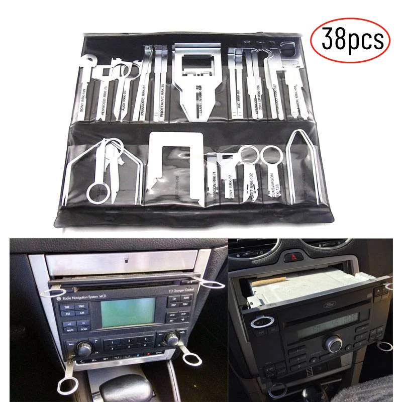 

38 шт., автомобильный комплект ключей для Sony Ford Audi JVC