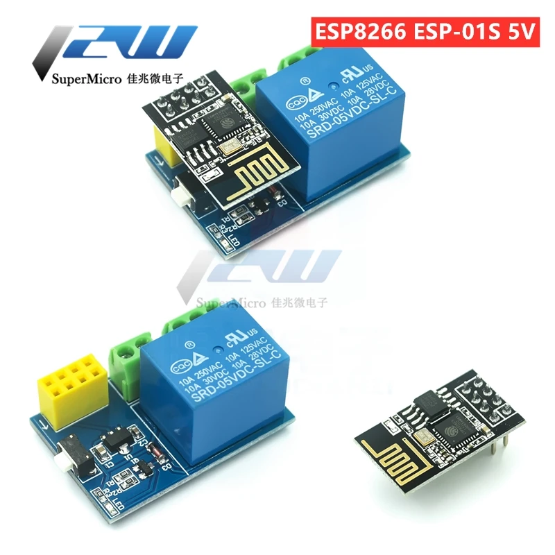 Релейный модуль ESP8266 ESP 01S 5 в Wi Fi выключатель дистанционного управления для умного