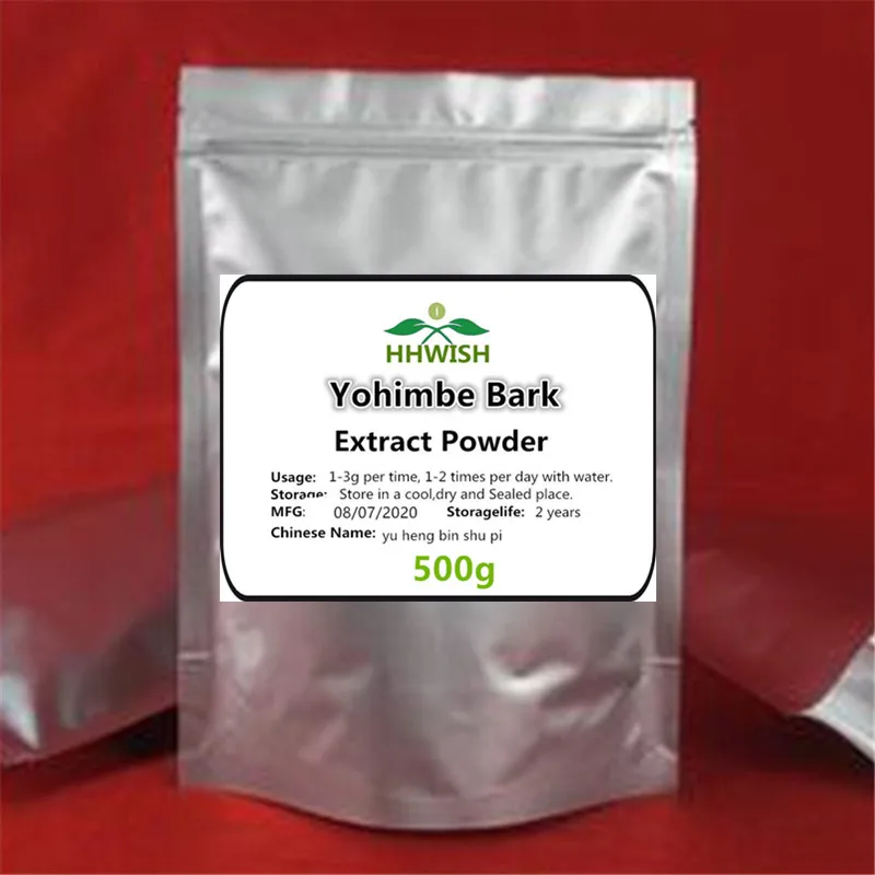 

50g-1000g 100% High Quality Pure Yohimbe Bark Extract Powder /Yu Heng Bin/,Yohimbine, Free Shipping