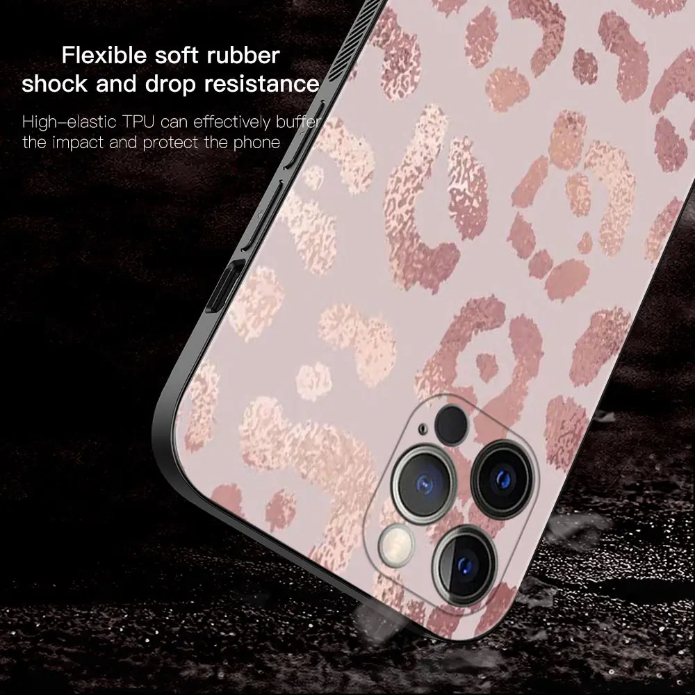 Beautiful Rose Bling Picture Silicone Case For Apple iPhone 14 14 13 12 11 Pro Max XS Max XR X 7 8 Plus 13 12 Mini 6S Shell