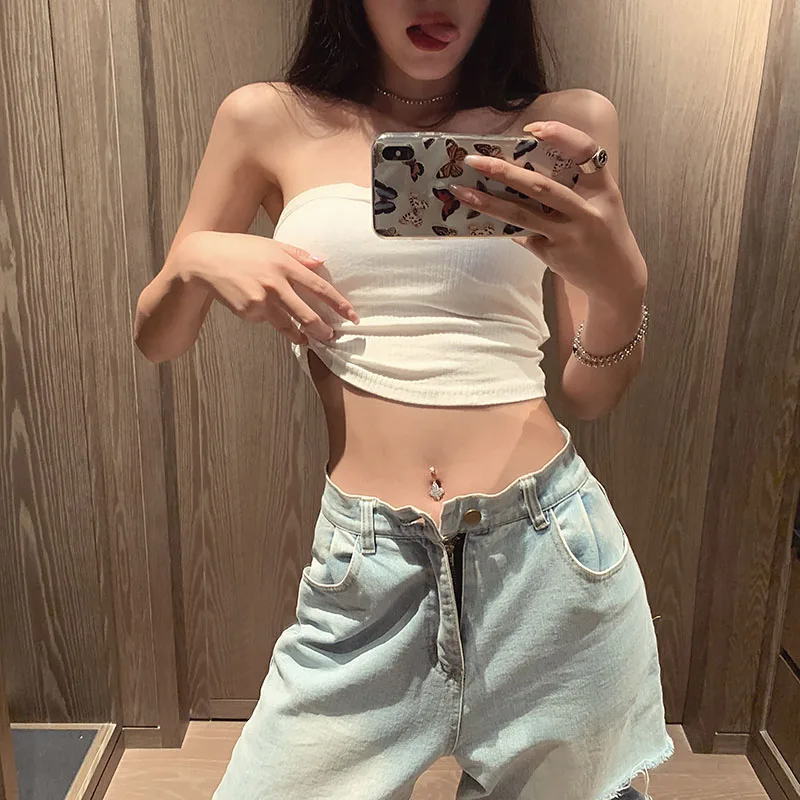 925 Стерлинговое Серебро Циркон в форме сердца слеза ангела пупок ювелирные