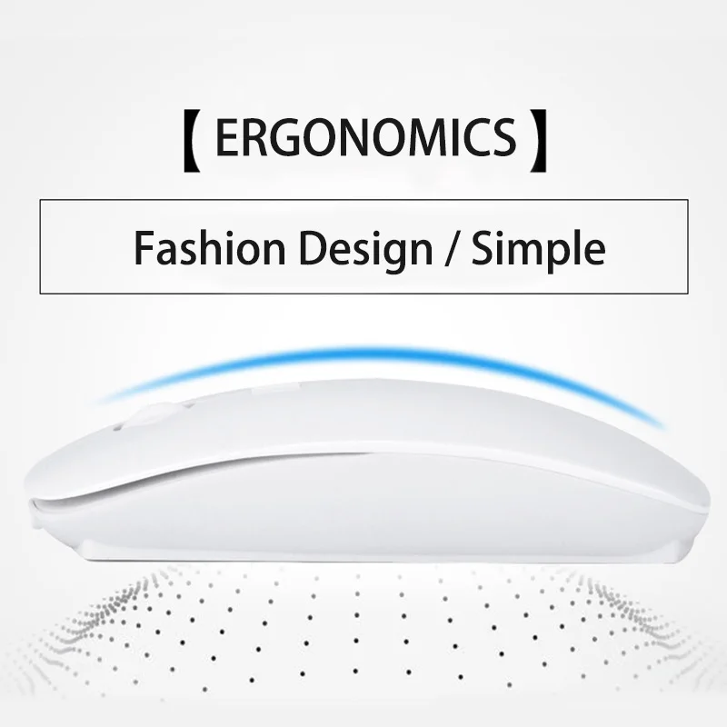 Мышь компьютерная беспроводная Бесшумная с поддержкой Bluetooth 10 м 5 8 ГГц |